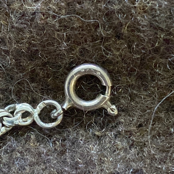 Silver chain necklace (20”) - Picture 3 of 5